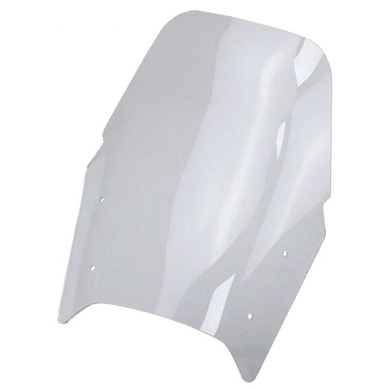 Motorrad Wind Luftabweiser Für XTZ Für TENERE 700 2019-2024 Motorrad Schutz Windschutzscheibe Windschutzscheibe Visier Windschild Spoiler(Transparent) von IMMLSX