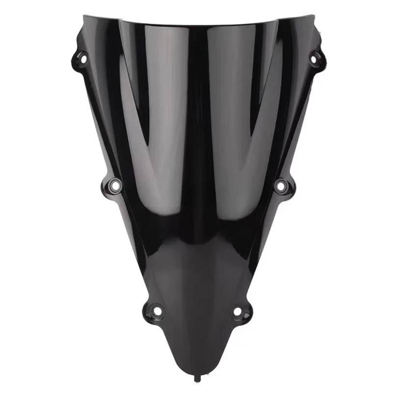 Motorrad Wind Luftabweiser Für YZF R1 2004-2006 Motorrad Double Bubble Windschutzscheibe Deflektor Schutz Windschutz Windschild Spoiler(Black) von IMMLSX