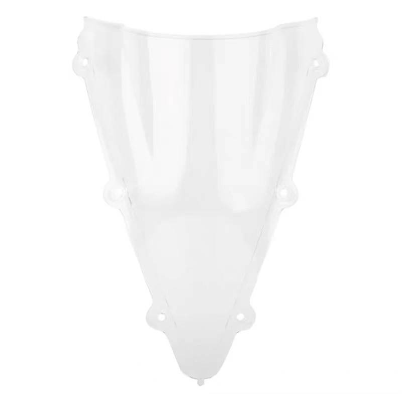 Motorrad Wind Luftabweiser Für YZF R1 2004-2006 Motorrad Double Bubble Windschutzscheibe Deflektor Schutz Windschutz Windschild Spoiler(Clear) von IMMLSX