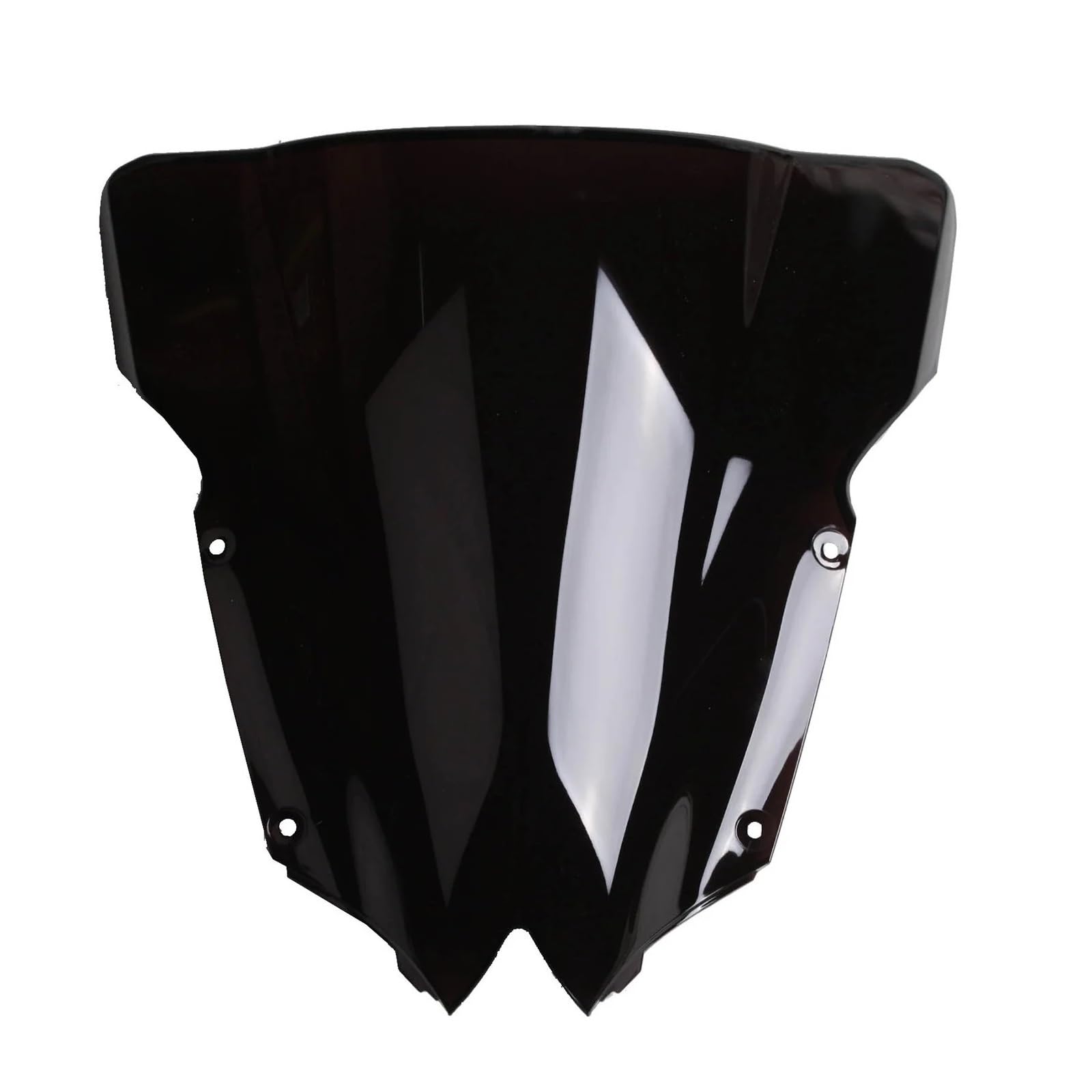 Motorrad Wind Luftabweiser Für YZF R6 2008–2016 Motorrad-Windschutzscheiben-Windschutzscheibe Windschild Spoiler(Black) von IMMLSX