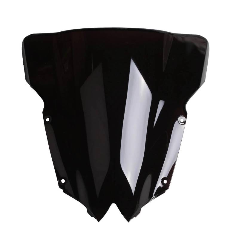 Motorrad Wind Luftabweiser Für YZF R6 2008–2016 Motorrad-Windschutzscheiben-Windschutzscheibe Windschild Spoiler(Black) von IMMLSX