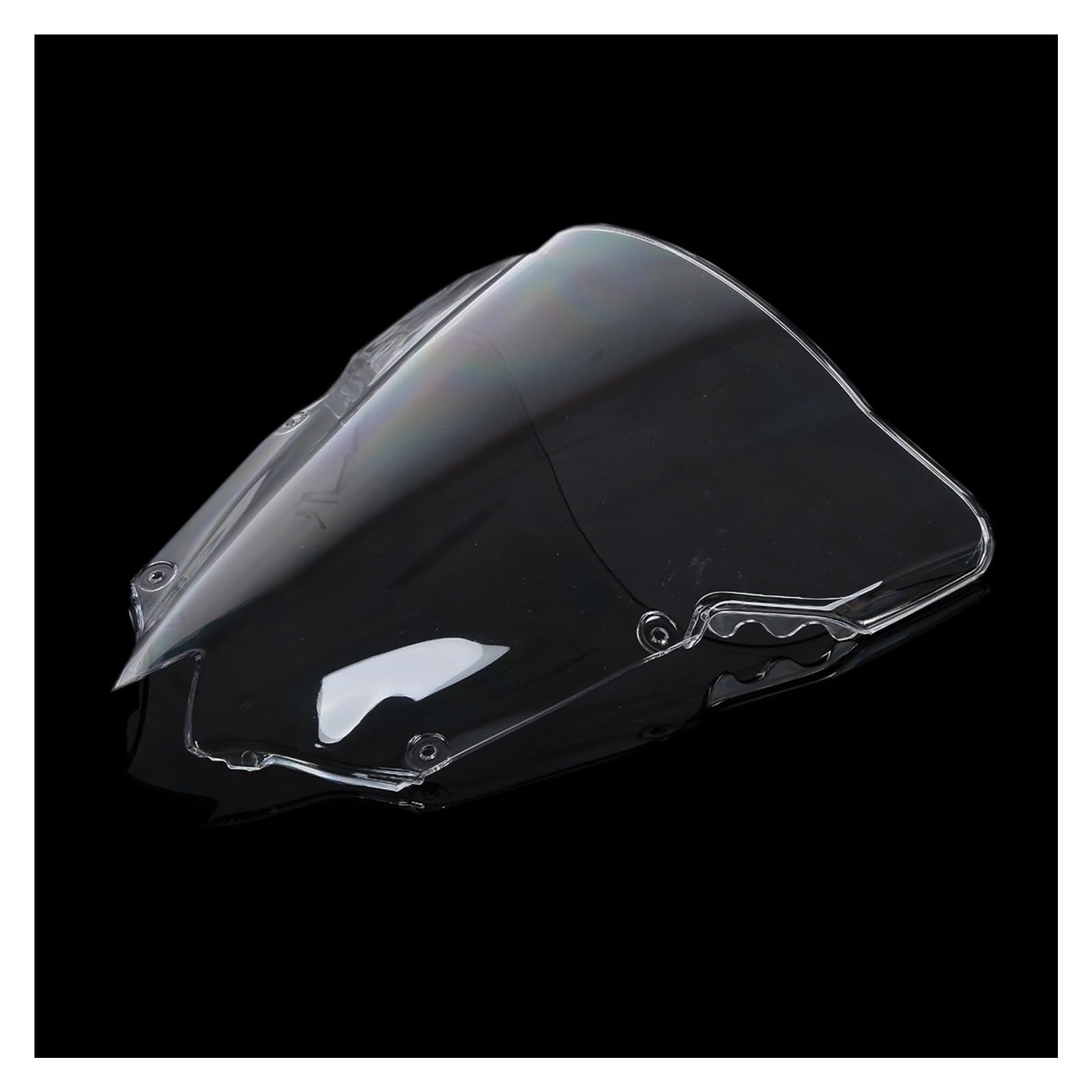 Motorrad Wind Luftabweiser Für YZF R6 2008–2016 Motorrad-Windschutzscheiben-Windschutzscheibe Windschild Spoiler(White) von IMMLSX