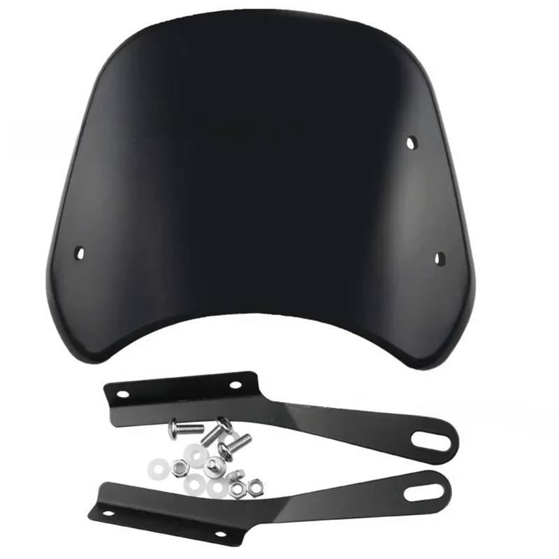 Motorrad Wind Luftabweiser Universelle Motorrad-Windschutzscheiben-Windabweiser-Windschutzscheibenverkleidung Windschild Spoiler von IMMLSX