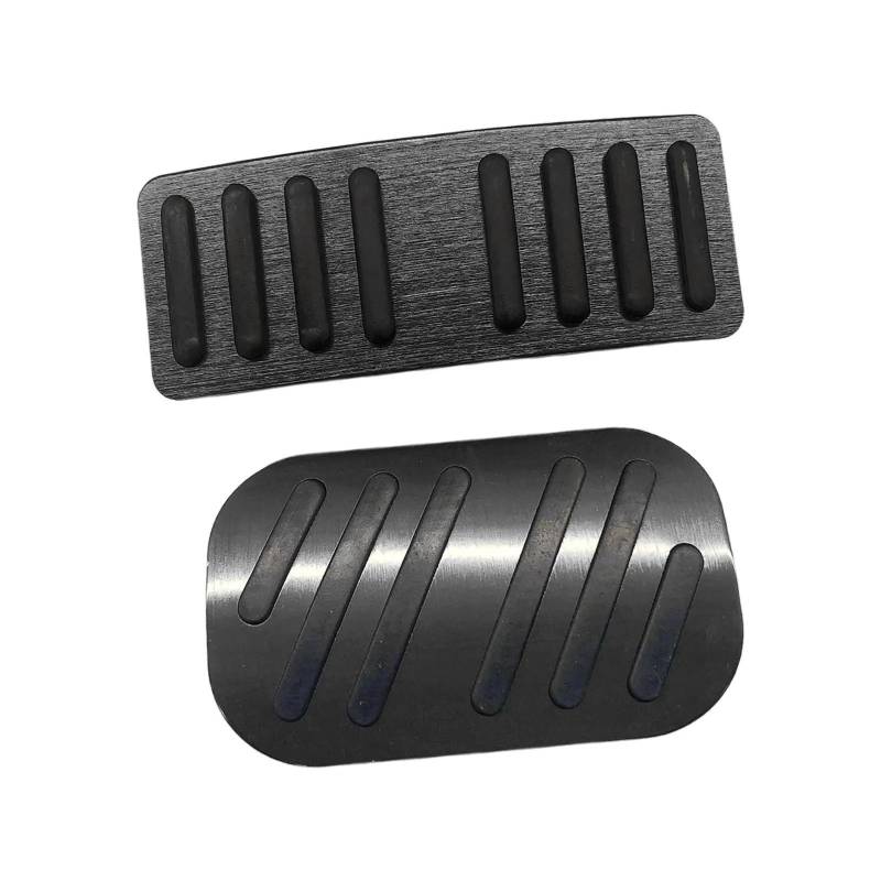 Pedale Abdeckung Für BYD Für Atto 3 Für Yuan Für Plus 2022 2023 Bremspedal Abdeckung Gas Pedal Abdeckung Kit Ersatzteile Fuß Pedale Pads Kit Pedalabdeckung Pedalkappen(Black) von IMMLSX