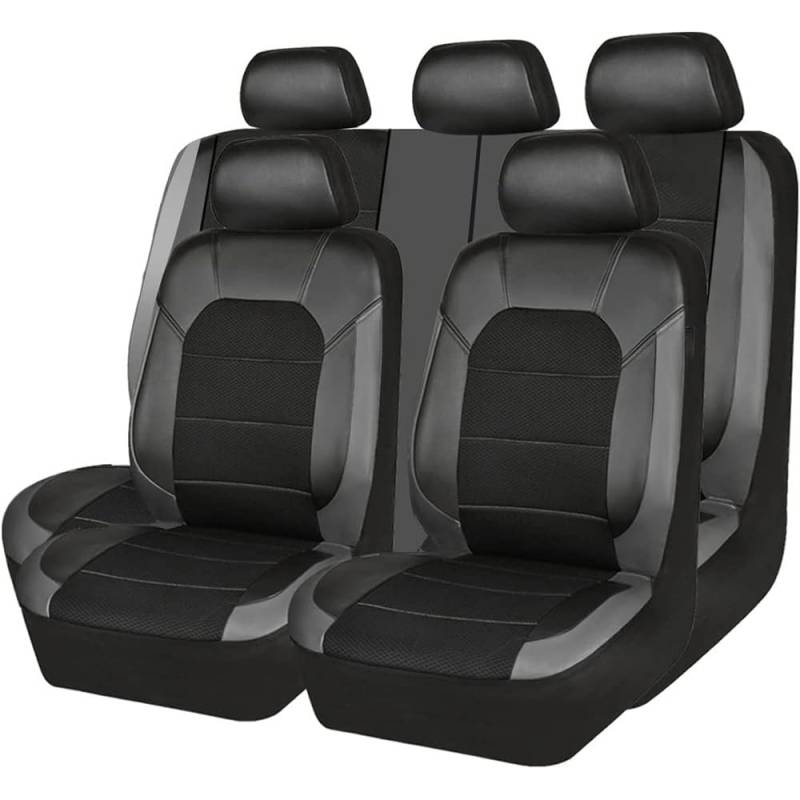 Auto Sitzbezug, für Nissan Pathfinder IV R52 II1 R51 I R501995-2021 Wasserdichter Kratzfest sitzschutz Innenraum Deko Zubehör,A von IMSTAM