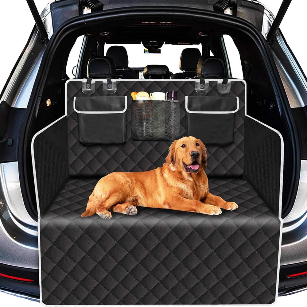 Hunde Auto Kofferraum Schutzmatte, für Renault Captur 2018-2023 Wasserabweisend Kratzerschutz Pflegeleicht Kofferraumschutz von IMSTAM