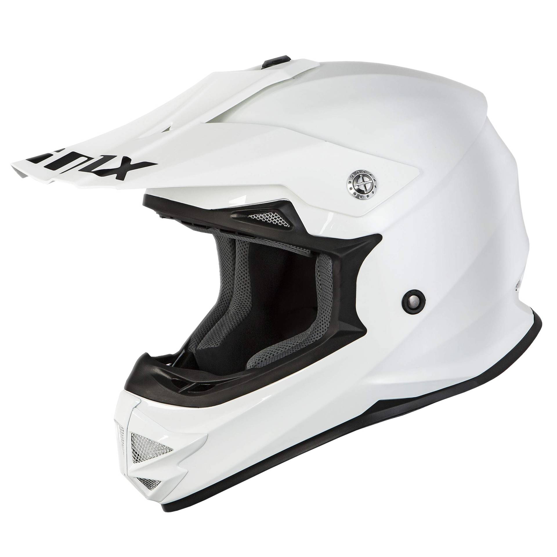 IMX RACING FMX-1 Motorradhelm für Motocross Enduro | Polycarbonatschale | Abnehmbare Wangenpolster und Helmfutter | Mikrometrischer Verschluss | Belüftung von IMX RACING
