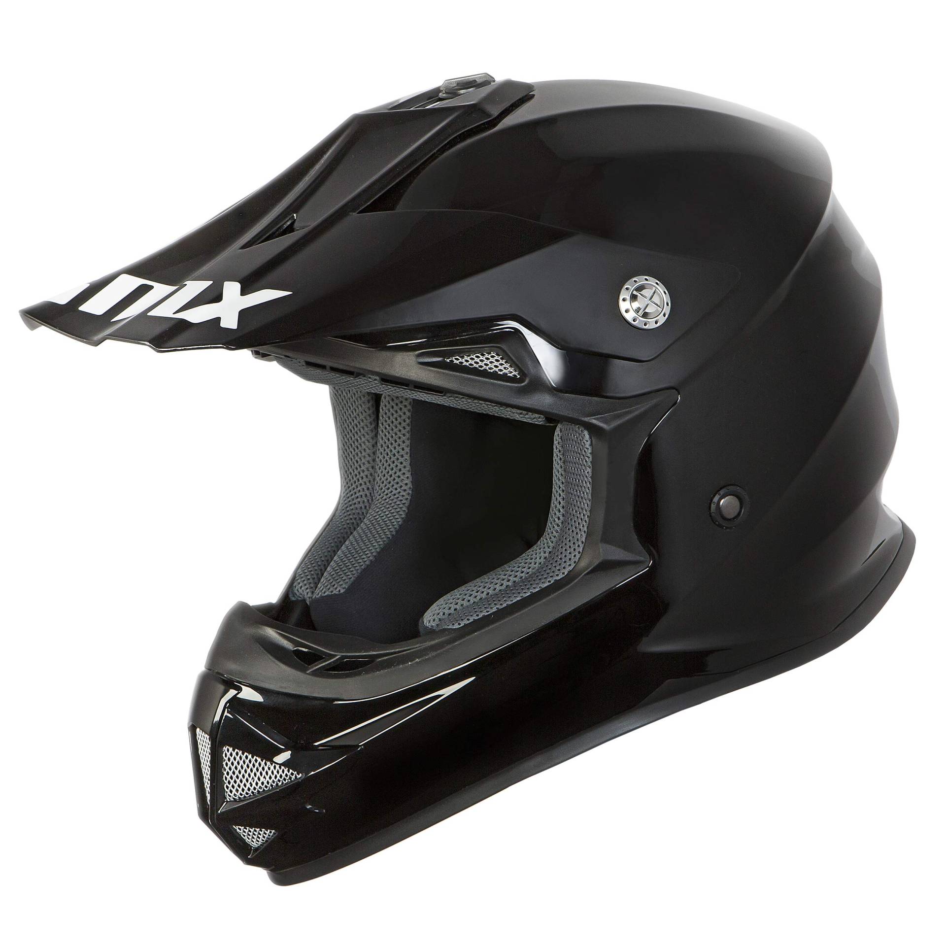 IMX RACING FMX-1 Motorradhelm für Motocross Enduro | Polycarbonatschale | Abnehmbare Wangenpolster und Helmfutter | Mikrometrischer Verschluss | Belüftung von IMX RACING