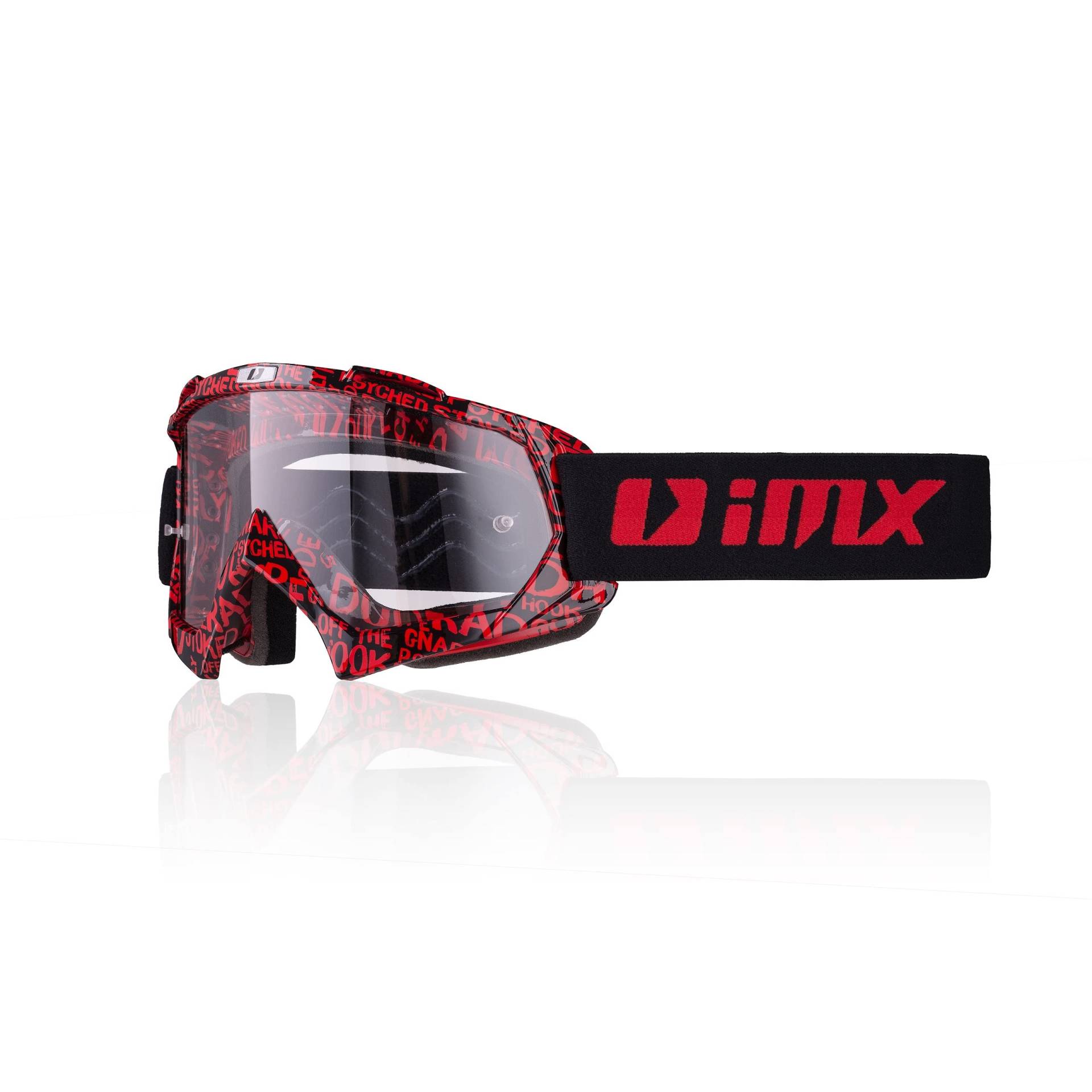 IMX RACING MUD Motorrad Schutzbrille | Klare Linse | Anti-Beschlag und Anti-Kratz Linse | Band mit Silikondruck | Drei Lagen Schaum | Ein Linse enthalten IMX RACING MUD Motorrad Schutzbrille | Klare Linse | Anti-Beschlag und Anti-Kratz Linse | Band mit Silikondruck | Drei Lagen Schaum | Ein Linse enthalten von IMX RACING