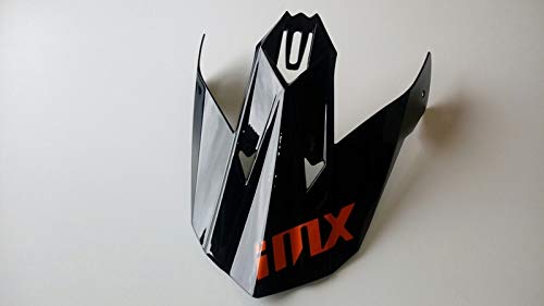 Visor iMX FMX-01 PLAY BLACK/ORANGE OS von IMX RACING