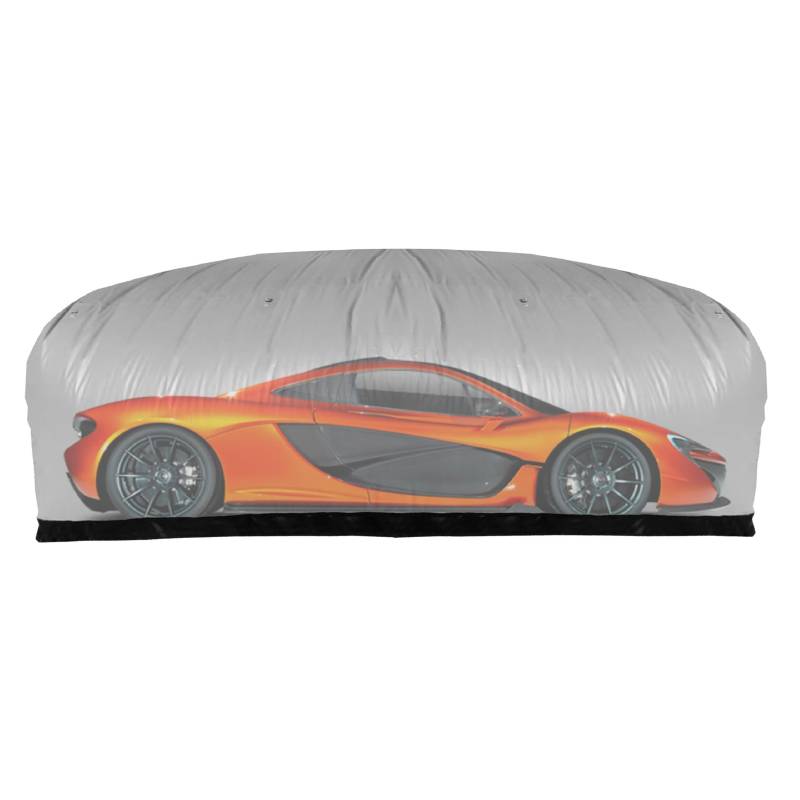 IN THE GARAGE Outdoor Car Shield - aufblasbare & aktive Autoabdeckung außerhalb, 12' / 3.7m von IN THE GARAGE