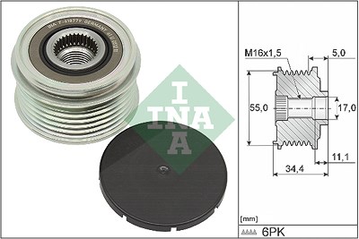 Schaeffler Ina Generatorfreilauf [Hersteller-Nr. 535035710] für Mercedes-Benz von Schaeffler INA