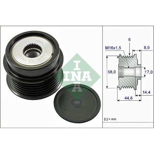 INA 535027110 Riemenscheibe Lichtmaschine VL INA 535027110 Riemenscheibe Lichtmaschine VL von INA