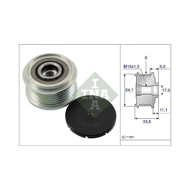 Ina Generatorfreilauf Citroen Fiat Ford Mini Peugeot Volvo Ina Generatorfreilauf Citroen Fiat Ford Mini Peugeot Volvo von INA