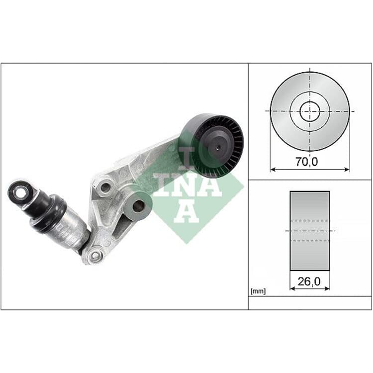 Ina Riemenspanner f?r Keilrippenriemen Toyota Auris Avensis Celica Corolla Mr Rav Ina Riemenspanner f?r Keilrippenriemen Toyota Auris Avensis Celica Corolla Mr Rav von INA