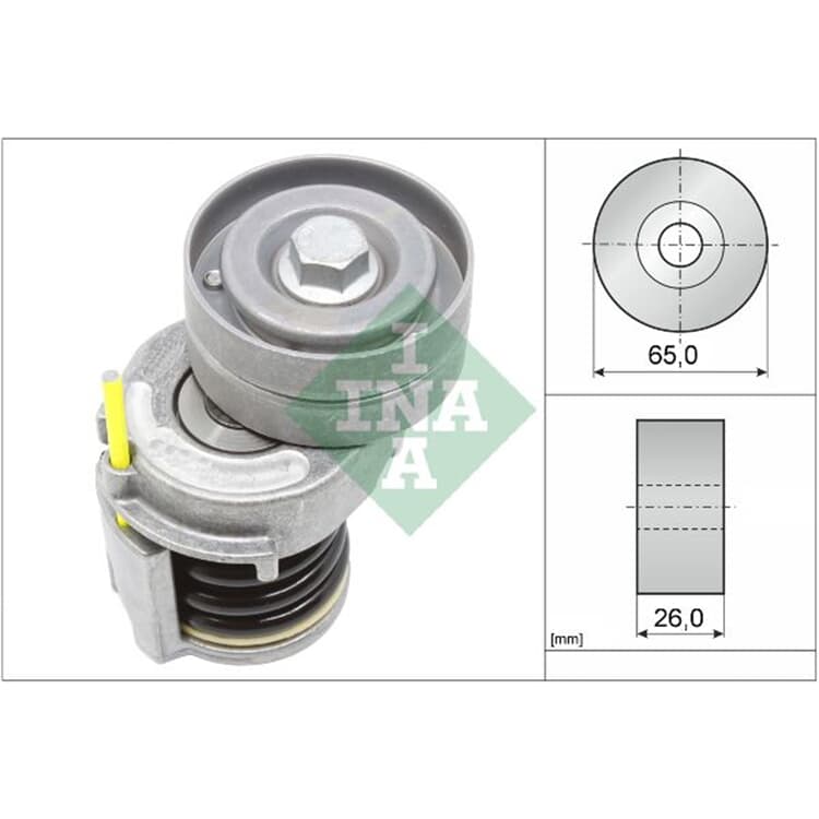 Ina Spannarm f?r Keilrippenriemen Audi Seat Skoda VW von INA