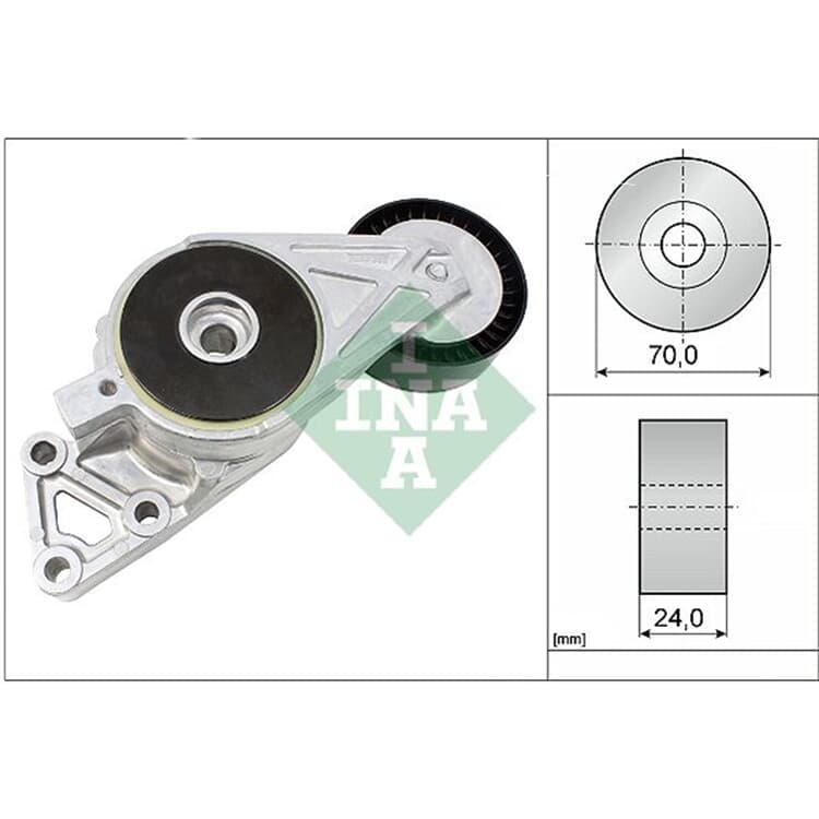 Ina Spannarm f?r Keilrippenriemen Audi Seat Skoda VW von INA