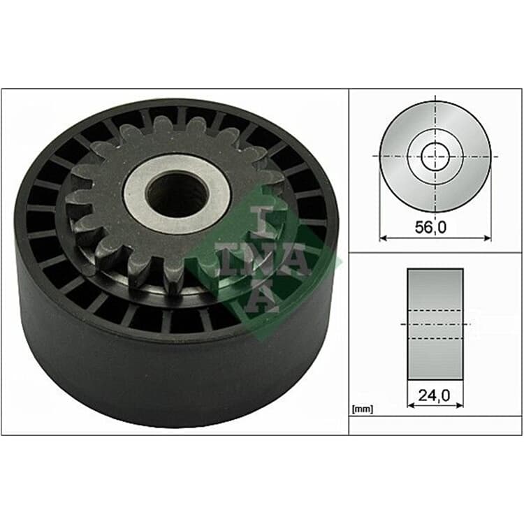 Ina Spannrolle f?r Keilrippenriemen Renault Clio Kangoo Twingo Ina Spannrolle f?r Keilrippenriemen Renault Clio Kangoo Twingo von INA