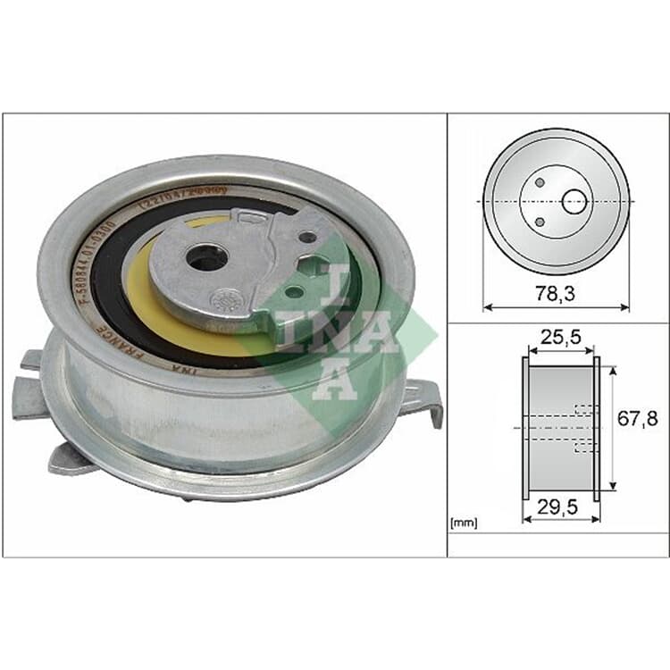 Ina Spannrolle f?r Zahnriemen Audi Seat Skoda VW Ina Spannrolle f?r Zahnriemen Audi Seat Skoda VW von INA