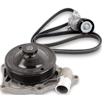 INA Wasserpumpe + Keilrippenriemensatz mit Wasserpumpe 529 0369 30  BMW,3 Touring (E91),3 Limousine (E90),1 Schrägheck (E87),3 Coupe (E92) von INA