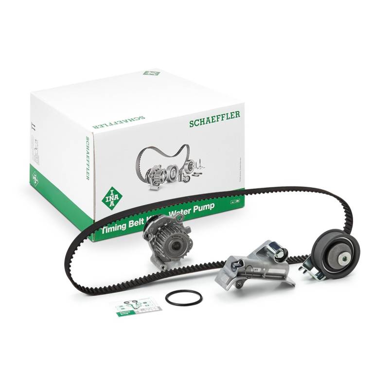 INA Wasserpumpe + Zahnriemensatz VW,AUDI,SKODA 530 0345 30 06B109243A,06B109243F,068121011E Wasserpumpe + Zahnriemenkit 06A121011HX,06A121011LX von INA