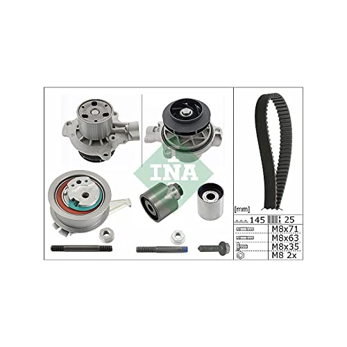 INA Wasserpumpe + Zahnriemensatz 530069931 INA Wasserpumpe + Zahnriemensatz 530069931 von INA
