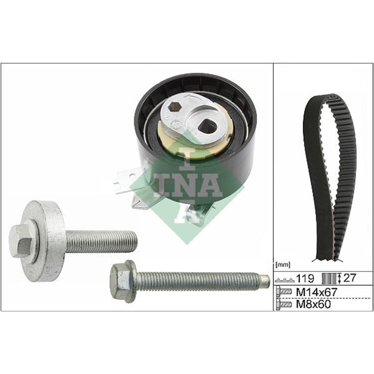 Ina Zahnriemensatz Dacia Mercedes Nissan Renault Ina Zahnriemensatz Dacia Mercedes Nissan Renault von INA