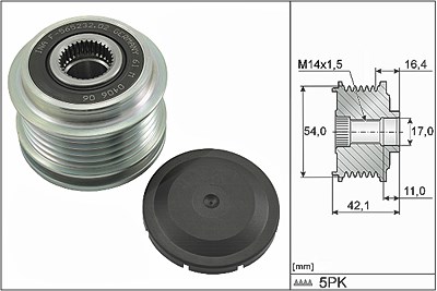 Schaeffler Ina Generatorfreilauf [Hersteller-Nr. 535028610] für Abarth, Alfa Romeo, Fiat, Jeep von Schaeffler INA