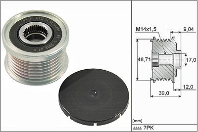 Schaeffler Ina Generatorfreilauf [Hersteller-Nr. 535027510] für BMW von Schaeffler INA