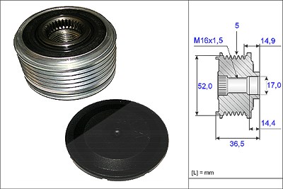 Schaeffler Ina Generatorfreilauf [Hersteller-Nr. 535012910] für Mercedes-Benz von Schaeffler INA