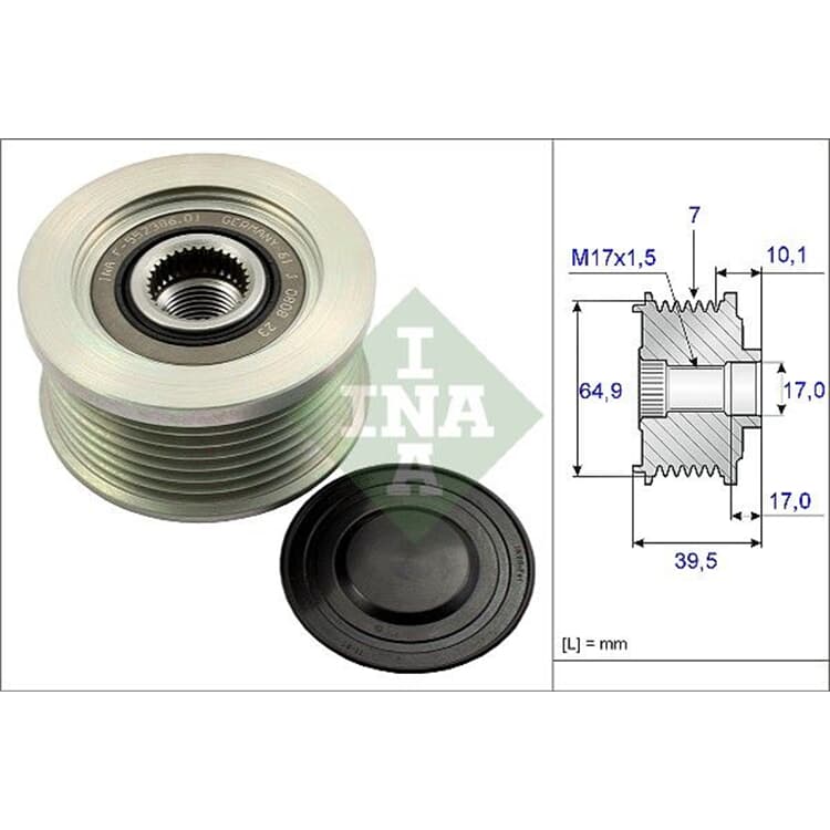 Ina Generatorfreilauf Nissan Cabstar Murano Navara Nt400 Pathfinder von INA