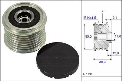 Schaeffler Ina Generatorfreilauf [Hersteller-Nr. 535026010] für Suzuki von Schaeffler INA