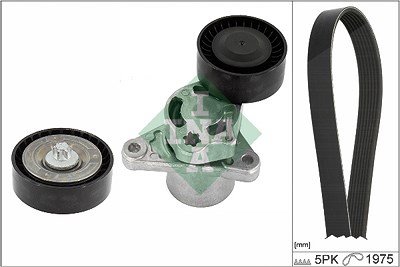 Schaeffler Ina Keilrippenriemensatz [Hersteller-Nr. 529054510] für Mercedes-Benz von Schaeffler INA