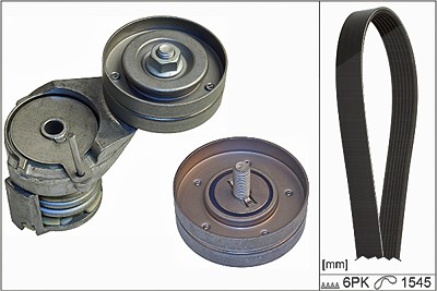 Schaeffler Ina Keilrippenriemensatz [Hersteller-Nr. 529010810] für Seat, Skoda, VW von Schaeffler INA