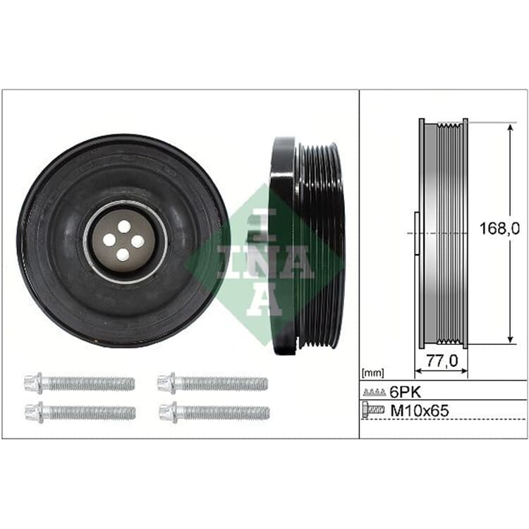 Ina Riemenscheibensatz f?r Kurbelwelle BMW 1er 3er 5er X1 X3 Ina Riemenscheibensatz f?r Kurbelwelle BMW 1er 3er 5er X1 X3 von INA