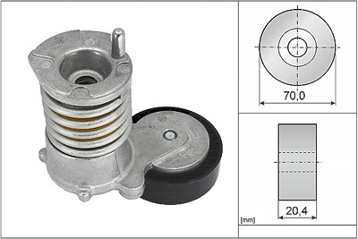 Schaeffler Ina Riemenspanner, Keilrippenriemen [Hersteller-Nr. 534003010] für Ford, Volvo von Schaeffler INA