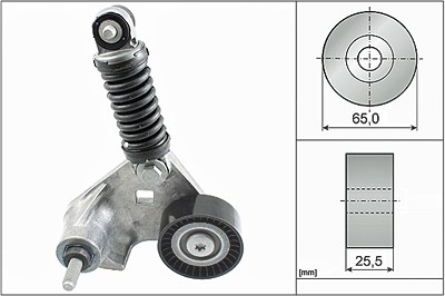 Ina Riemenspanner, Keilrippenriemen [Hersteller-Nr. 534016910] für Ford, Jaguar von INA