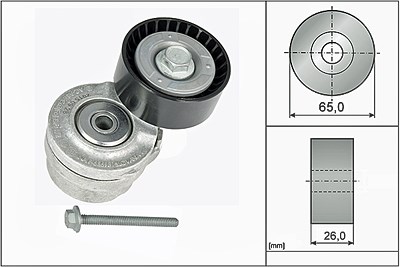 Ina Spannarm, Keilrippenriemen [Hersteller-Nr. 534010120] für Alfa Romeo, Fiat, Lancia von INA