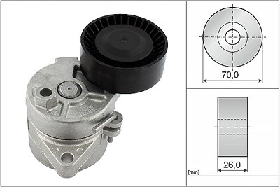 Schaeffler Ina Spannarm, Keilrippenriemen [Hersteller-Nr. 534010410] für BMW von Schaeffler INA