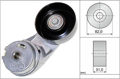 Schaeffler Ina Spannarm, Keilrippenriemen [Hersteller-Nr. 534037210] für Chevrolet, Opel, Pontiac, Saab, Vauxhall von Schaeffler INA