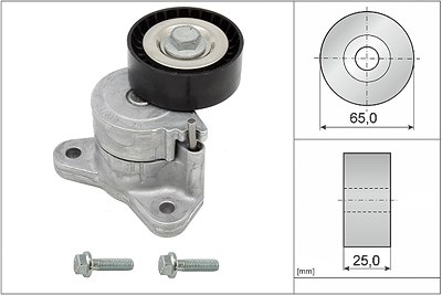 Ina Spannarm, Keilrippenriemen [Hersteller-Nr. 534032510] für Chrysler, Citroën, Dodge, Fiat, Jeep, Lancia, Mitsubishi, Peugeot von INA