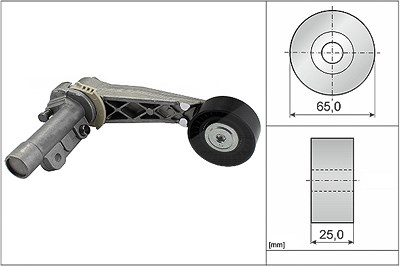 Schaeffler Ina Spannarm, Keilrippenriemen [Hersteller-Nr. 534031810] für Citroën, Ds, Mini, Opel, Peugeot, Peugeot (df-psa) von Schaeffler INA