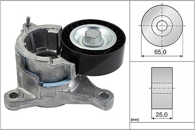 Ina Spannarm, Keilrippenriemen [Hersteller-Nr. 534002210] für Citroën, Fiat, Lancia, Peugeot von INA