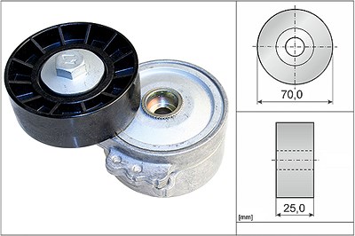 Ina Spannarm, Keilrippenriemen [Hersteller-Nr. 534033410] für Citroën, Fiat, Ford, Lancia, Peugeot, Volvo von INA