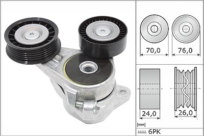 Ina Spannarm, Keilrippenriemen [Hersteller-Nr. 534030910] für Ford von INA