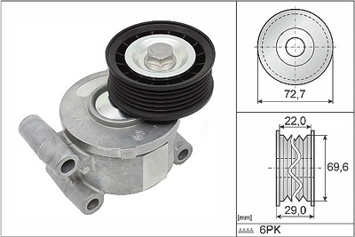 Schaeffler Ina Spannarm, Keilrippenriemen [Hersteller-Nr. 534024910] für Ford, Mazda, Volvo von Schaeffler INA