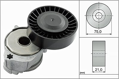 Ina Spannarm, Keilrippenriemen [Hersteller-Nr. 534060410] für Ford, Volvo von INA