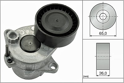 Schaeffler Ina Spannarm, Keilrippenriemen [Hersteller-Nr. 534033710] für Mercedes-Benz von Schaeffler INA