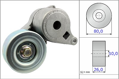 Schaeffler Ina Spannarm, Keilrippenriemen [Hersteller-Nr. 534050910] für Mitsubishi von Schaeffler INA