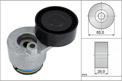 Ina Spannarm, Keilrippenriemen [Hersteller-Nr. 534014130] für Nissan, Renault von INA